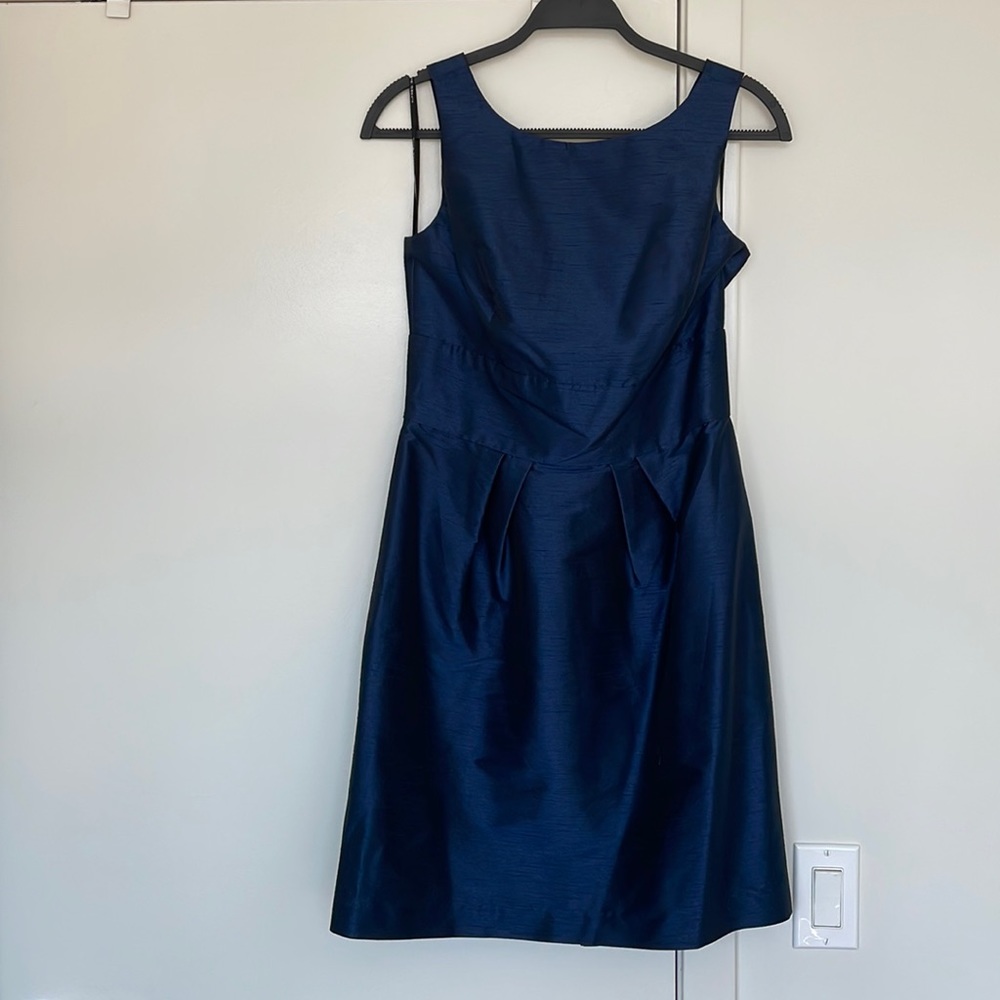 Midnight blue, Alfred, Sung bridesmaid dress, short, size 8